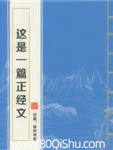 这是一篇正经文